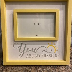 Hobby Lobby Yellow and White Sunshine Frame